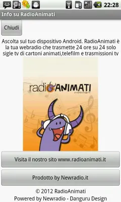 Radio Animati android App screenshot 0