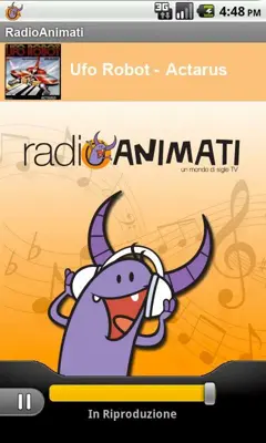 Radio Animati android App screenshot 1